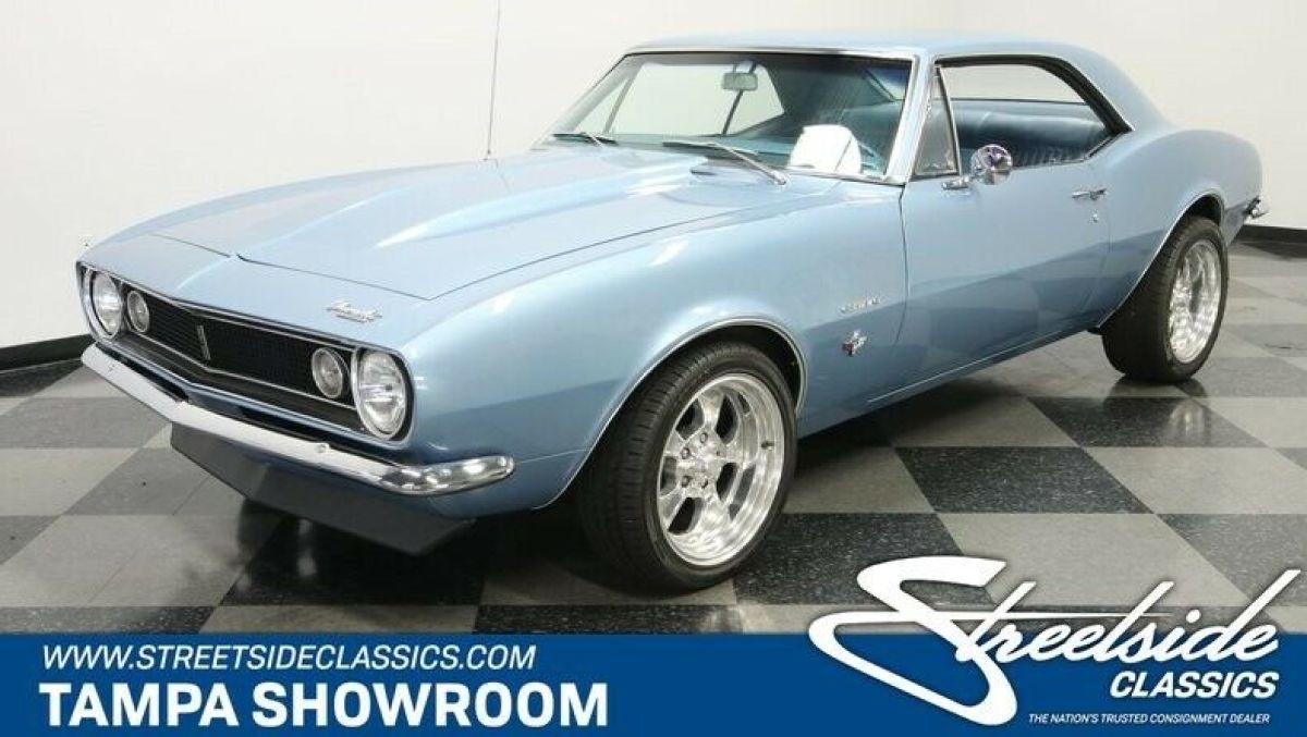 BELIEVED ORIGINAL 327 V8 FACTORY COLORS TUBULAR A ARMS 17" ALLOY WHEELS 1967 Chevrolet Camaro