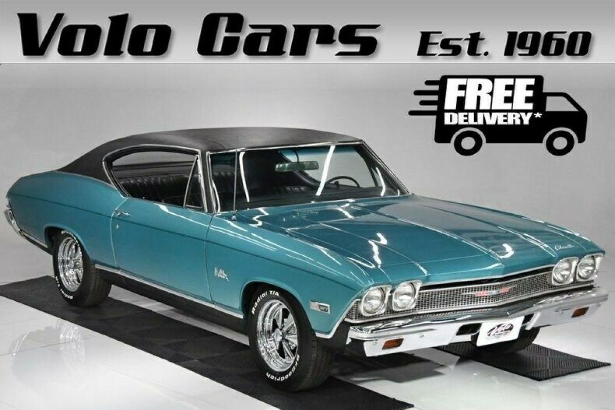 Believed to be 24,510 miles! #s match, ps, pdb. 1968 Chevrolet Chevelle Malibu