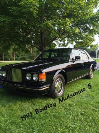 BENTLEY MULSANNE S 199 1991 Bentley Mulsanne
