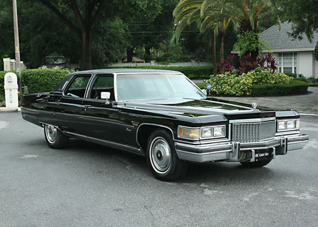 1975 Cadillac Fleetwood BROUGHAM D'ELEGANCE - 54K MILES