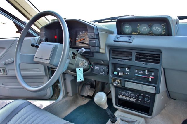 1983 Toyota Tercel 55,711 1 OWNER 4WD MANUAL SUPER CLEAN - photo 8