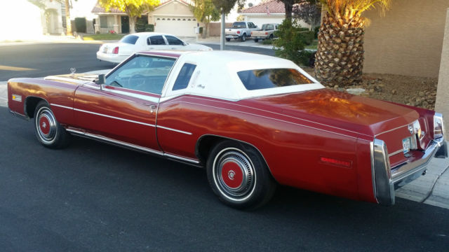 1978 Cadillac Eldorado white vinyl roof - photo 2