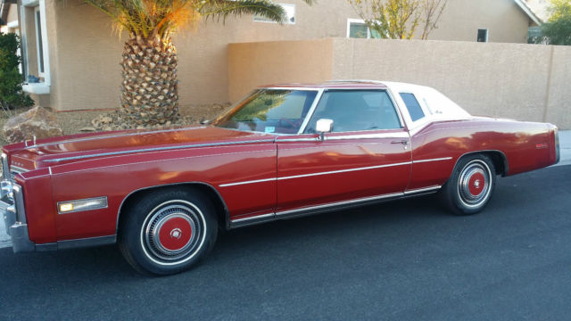 1978 Cadillac Eldorado white vinyl roof - photo 3