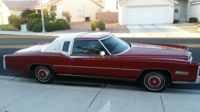 1978 Cadillac Eldorado white vinyl roof - photo 4