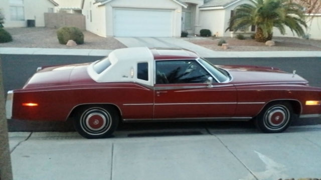 1978 Cadillac Eldorado white vinyl roof - photo 5
