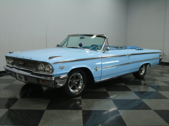 BIG 390/330HP V8, AUTO, PWR WINDOWS, FRONT DISCS, ORIG COLOR, VERY NICE, FUN CAR 1963 Ford Galaxie 500 XL