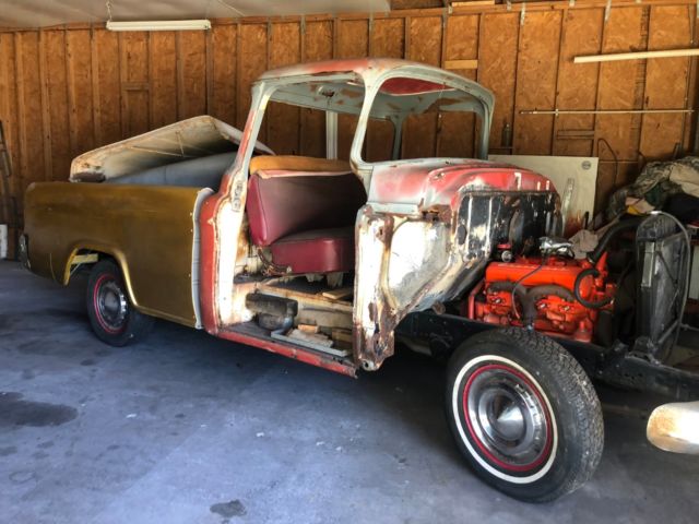 BIG BACK WINDOW 1956 Chevy Pickup 3100 1/2 ton CAMEO 1956 Chevrolet Other Pickups