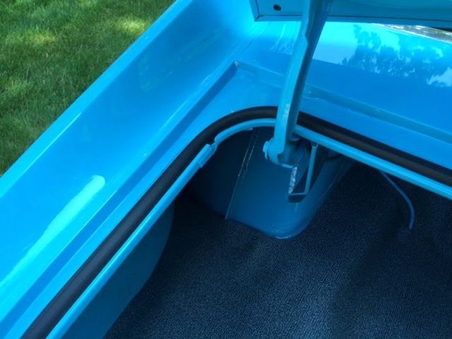 1969 AMC AMX white stripes, go package - photo 11