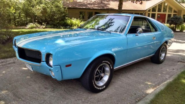 1969 AMC AMX white stripes, go package - photo 3