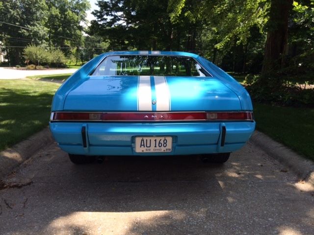 1969 AMC AMX white stripes, go package - photo 5