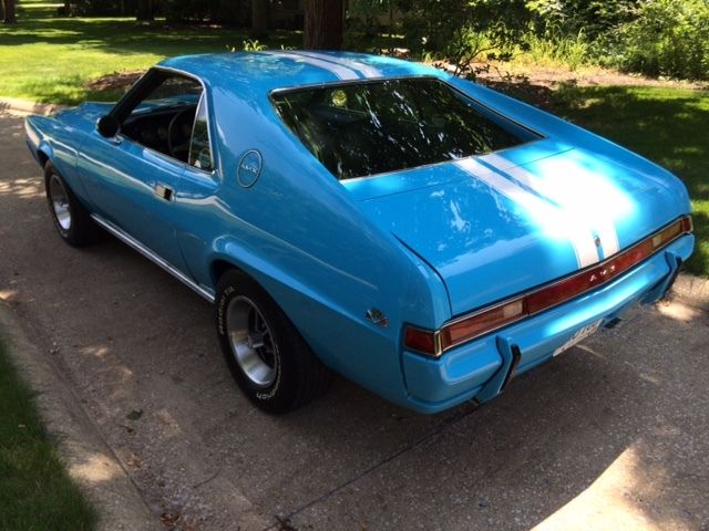1969 AMC AMX white stripes, go package - photo 6