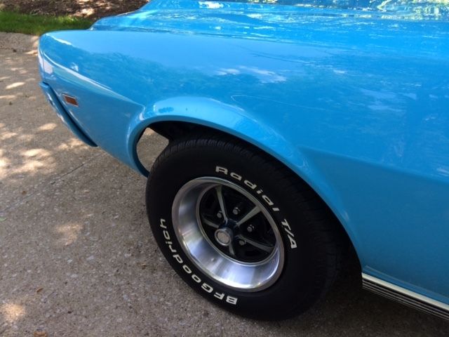 1969 AMC AMX white stripes, go package - photo 7