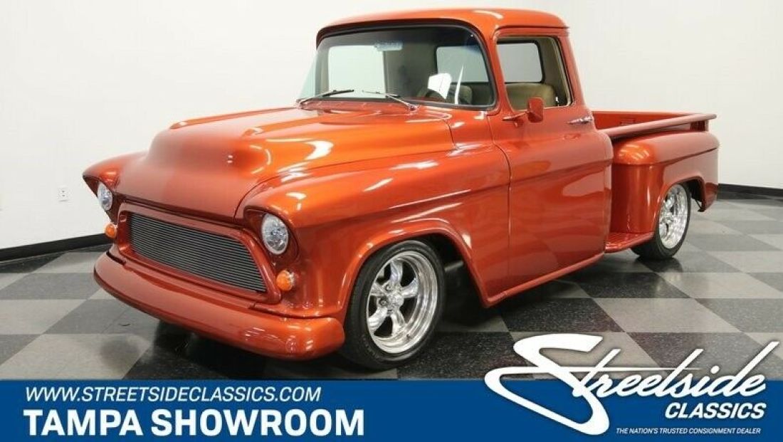 BIG BLOCK 396 V8 700R4 P/S P/B FRONT DISC COLD A/C QUALITY FRAME OFF RESTO 1957 Chevrolet Other Pickups Restomod