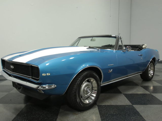 BIG BLOCK 396/375 HP, 4-SPEED MUNCIE, DUALS, FULLY RESTORED DROPTOP 1ST GEN RS! 1967 Chevrolet Camaro RS