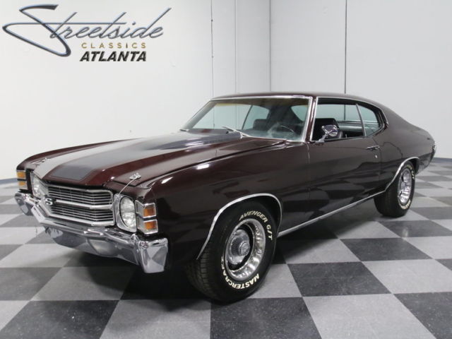 BIG BLOCK 396/375 HP V8, HORSESHOE AUTO, DUALS, PWR STEER, 4 DISC PWR BRAKES! 1971 Chevrolet Chevelle