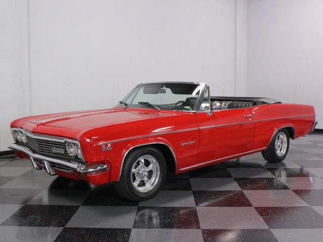 BIG BLOCK 396CI POWER, 4 SPEED MANUAL, POWER CONVERTIBLE TOP, NICE IMPALA! 1966 Chevrolet Impala