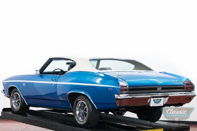 1969 Chevrolet Chevelle SS in Lemans Blue and ready to cruise and enjoy - photo 11
