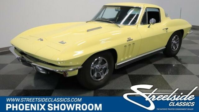 BIG BLOCK 427, M20 4-SPEED, SLICK FACTORY CORRCT SUNFIRE YELLOW, MAINTNCE RECRDS 1966 Chevrolet Corvette --