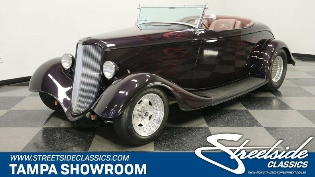 BIG BLOCK 454 V8 TH400 AUTO 4 WHEEL DISC COILVERS GLASS BODY QUALITY BUILD 1934 Ford Other