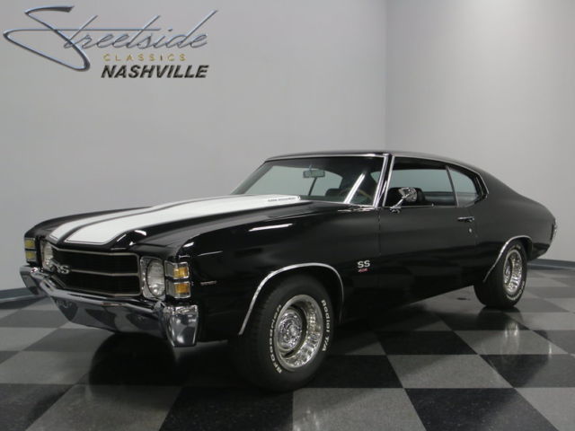 BIG BLOCK ATTITUDE, 4 SPEED FUN, EDELBROCK CARB/INTAKE, LONG TUBES, SUMMER FUN! 1971 Chevrolet Chevelle