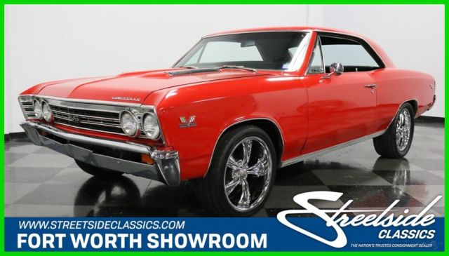 big block chevy 396 v8 4 speed manual red air classic muscle 1967 SS 396 Tribute 1967 Chevrolet Chevelle SS 396 Tribute
