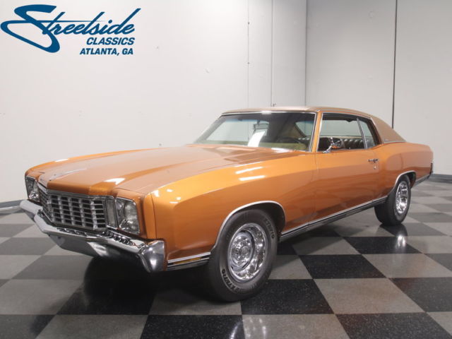 BIG BLOCK NUMBERS 402 V8, NICE RESPRAY, ALL-STOCK, LOADED W/ORIGINAL DOCS!!! 1972 Chevrolet Monte Carlo