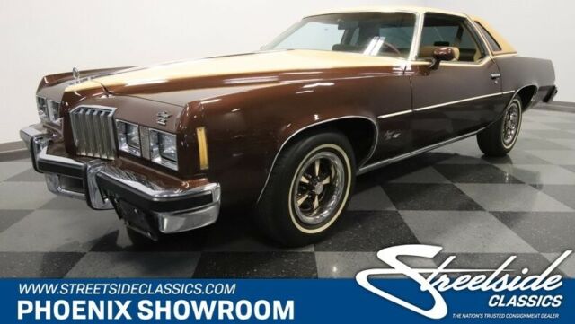 Big Block V8 Auto TH400 Classic Vintage Collector Brown Tan Original HEI Luxury 1977 Pontiac Grand Prix LJ