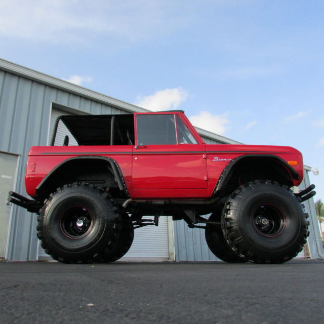 1977 Ford Bronco FORD BRONCO MONSTER TRUCK 351W 4X4 OFF ROAD 4WD