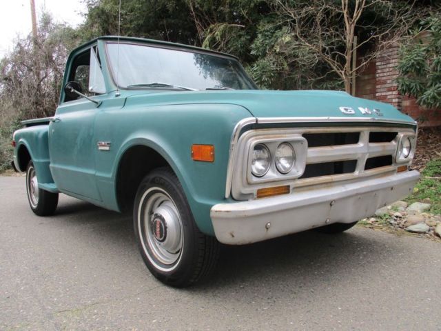 Big Window C15 6 cyl 3 speed Short Bed Patina Other Pickup Truck K10 Blazer CST 1968 Chevrolet C-10 California GMC 1500 53K Original Miles Build Sheet