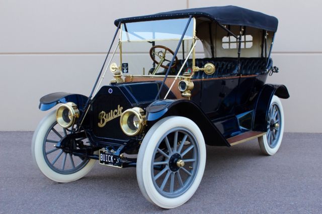 Bigger than Ford full of Brass goodies like Cadillac Mercedes B Simplex Oldtimer 1912 Buick 35 Convertible Touring Brass Antique Era