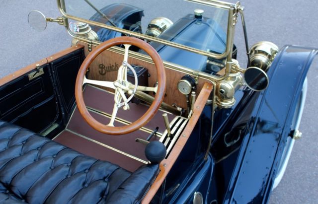 1912 Buick 35 Convertible Touring Brass Antique Era - photo 11