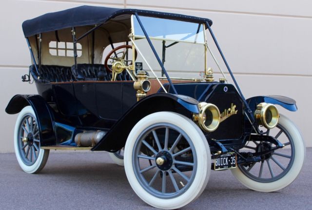 1912 Buick 35 Convertible Touring Brass Antique Era - photo 6