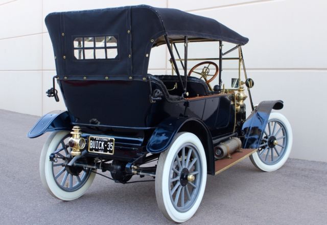 1912 Buick 35 Convertible Touring Brass Antique Era - photo 7