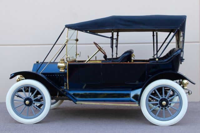 1912 Buick 35 Convertible Touring Brass Antique Era - photo 8