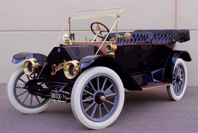 1912 Buick 35 Convertible Touring Brass Antique Era - photo 9