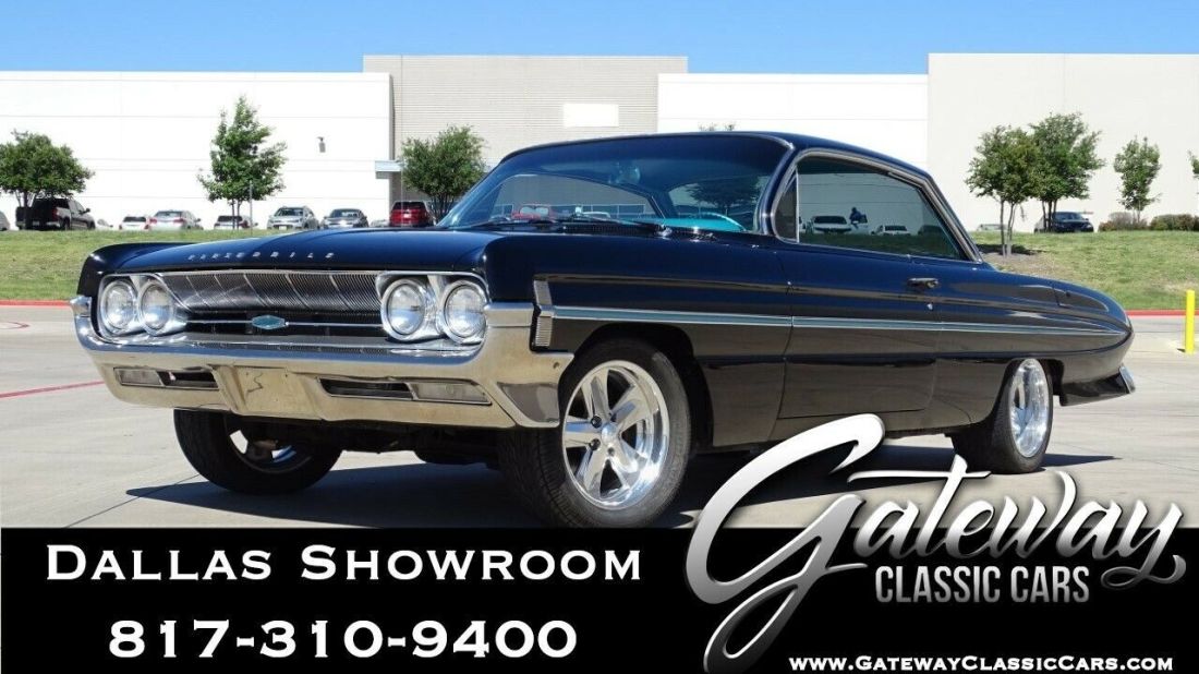 Black 1961 Oldsmobile 98 Holiday Olds 455 V8 500HP 5 Speed Manual Available Now 1961 Oldsmobile 98 Holiday Restomod