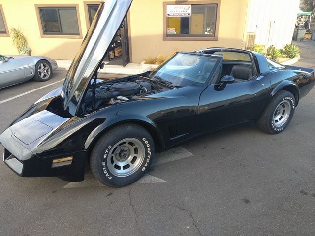Black 1980 Corvette 1980 Chevrolet Corvette