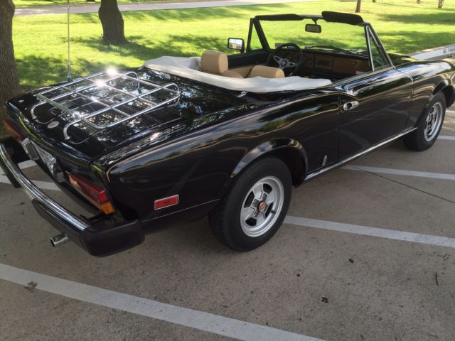 1981 Fiat PANIN FARINA SPIDER 2000 Leather