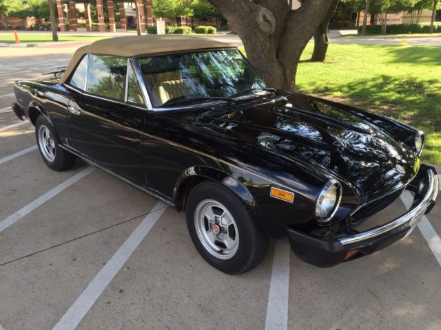 1981 Fiat PANIN FARINA SPIDER 2000 Leather - photo 10