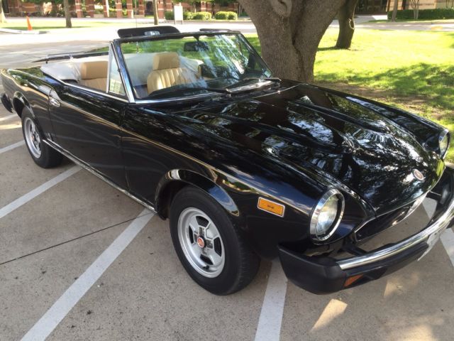 1981 Fiat PANIN FARINA SPIDER 2000 Leather - photo 2