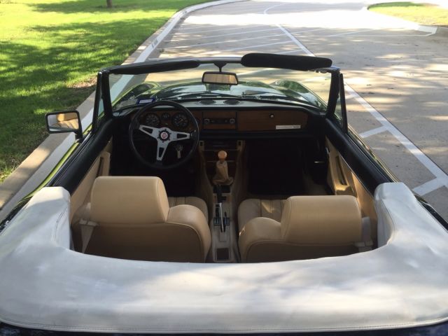 1981 Fiat PANIN FARINA SPIDER 2000 Leather - photo 3