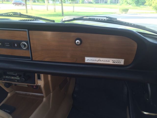 1981 Fiat PANIN FARINA SPIDER 2000 Leather - photo 4
