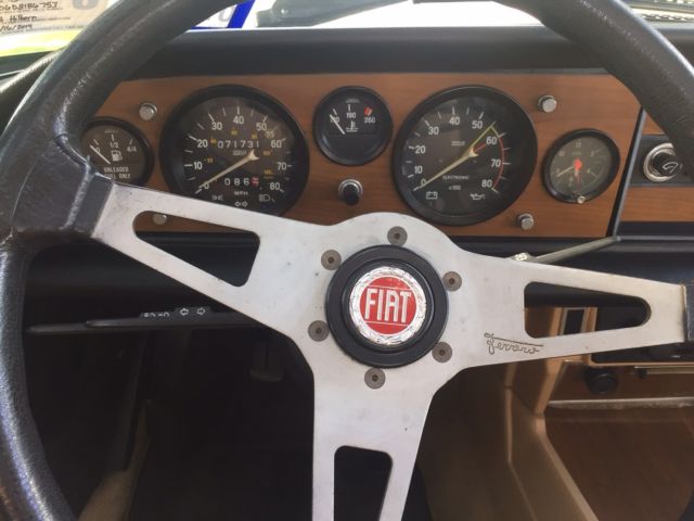 1981 Fiat PANIN FARINA SPIDER 2000 Leather - photo 5