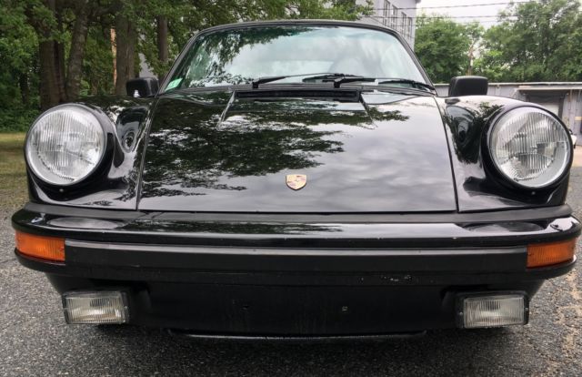 BLACK 1981 PORSCHE 911 SC 1981 Porsche 911 SC