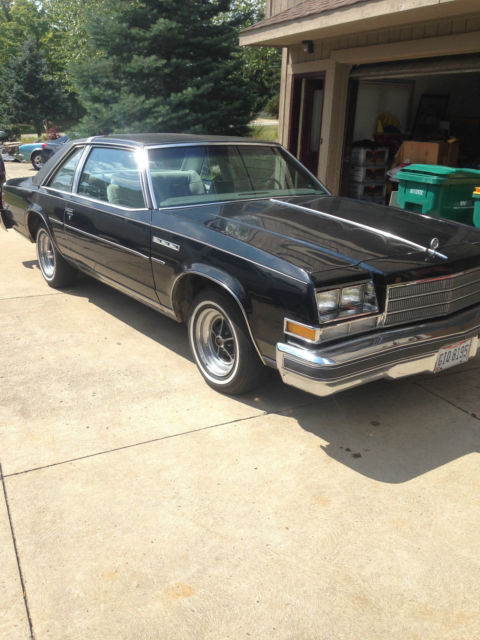 Black, 2 Door,Original 71,300 miles,Landau Top, Tilt, Cruise,Power Seats/Windows 1979 Buick LeSabre Sedan