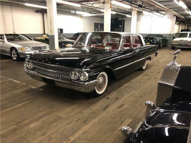 black and white Ford Galaxie with 93,595 Miles available now! 1961 Ford Galaxie --