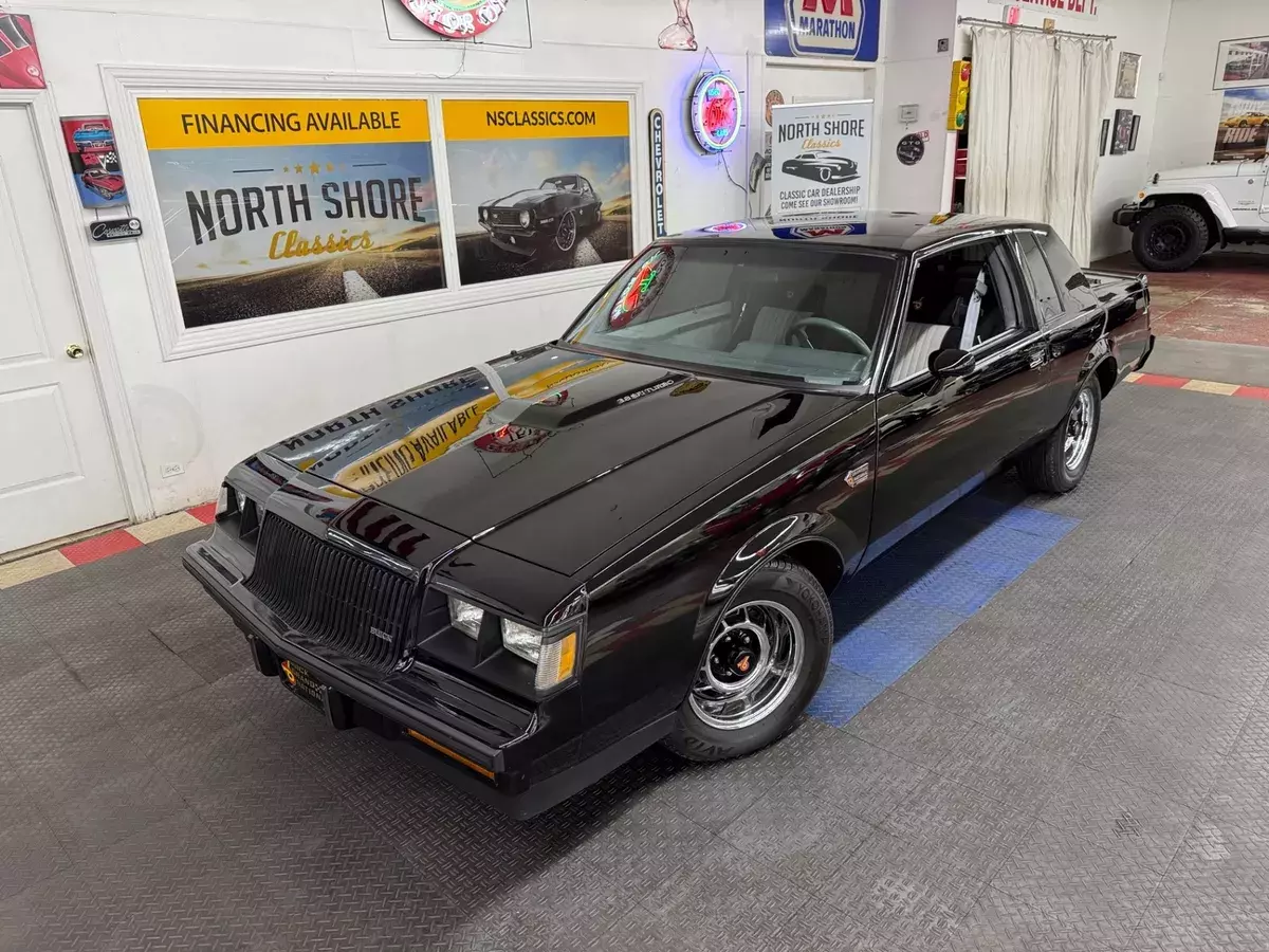 Black Buick Regal with 32,231 Miles available now! 1987 Buick Regal Grand National Turbo LOW MILES-SEE-SEE VIDEO