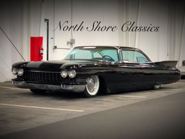 Black Cadillac Series 62 with 0 Miles available now! 1960 Cadillac Other -AIR RIDE-SLICK JET BLACK PAINT-NEW INTERIOR-SLAMM