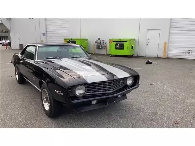 Black Chevrolet Camaro with 1000 Miles available now! 1969 Chevrolet Camaro