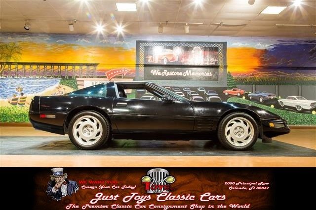 Black Chevrolet Corvette with 41,778 Miles available now! 1991 Chevrolet Corvette Coupe